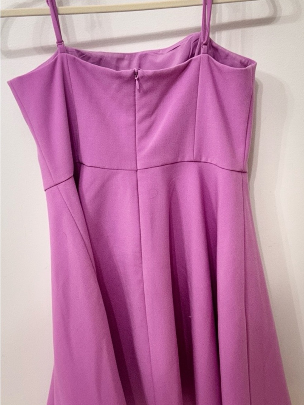 French Connection Party Mini Fit & Flare Dress, Lavender, Size 8 - Picture 4 of 11